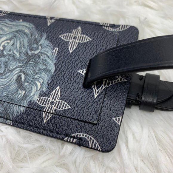 Louis Vuitton Chapman Brothers Lion Luggage Tag - Picture 6 of 6